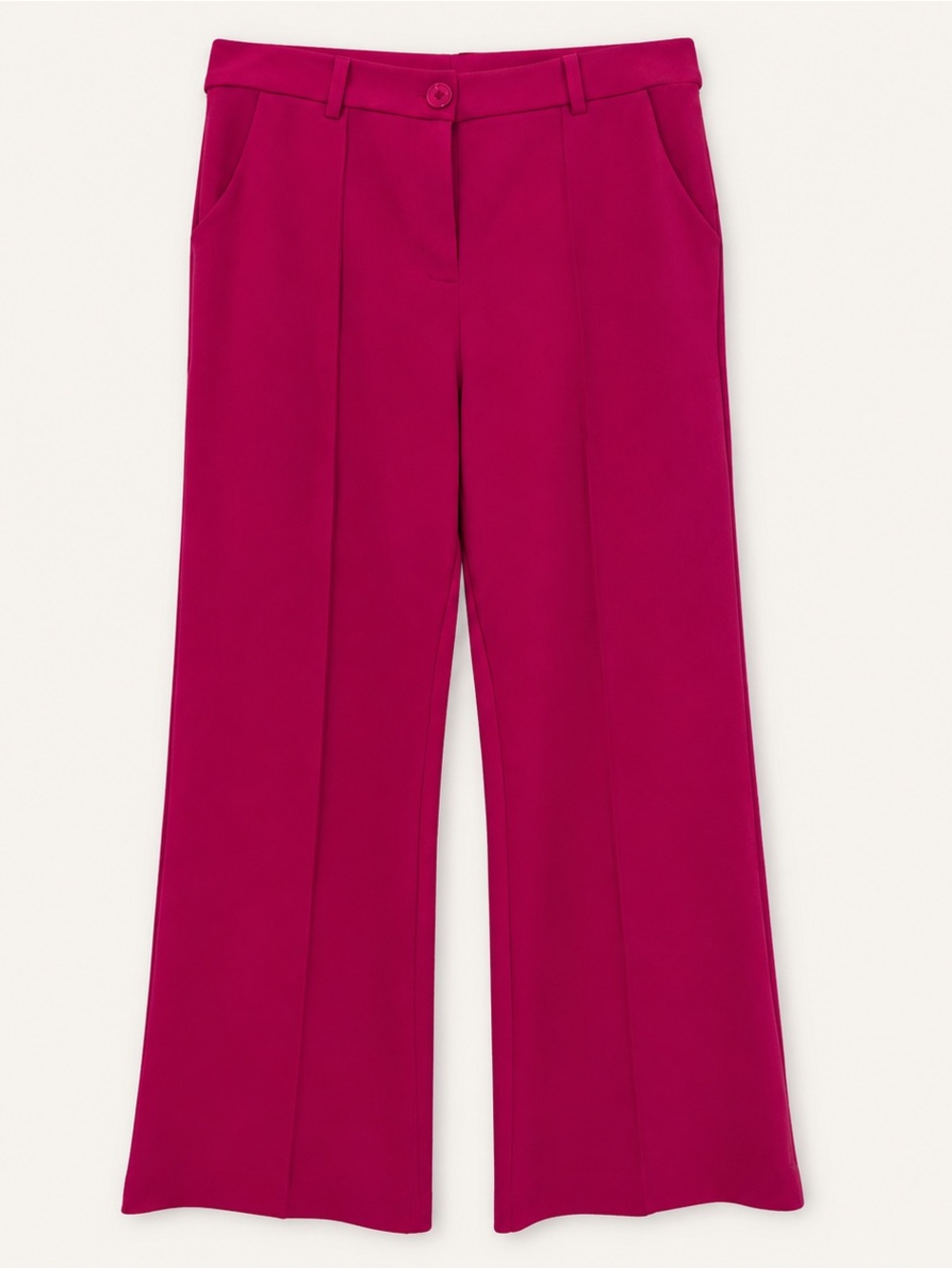 Women's Wide-Leg Dress Pants - Fuchsia